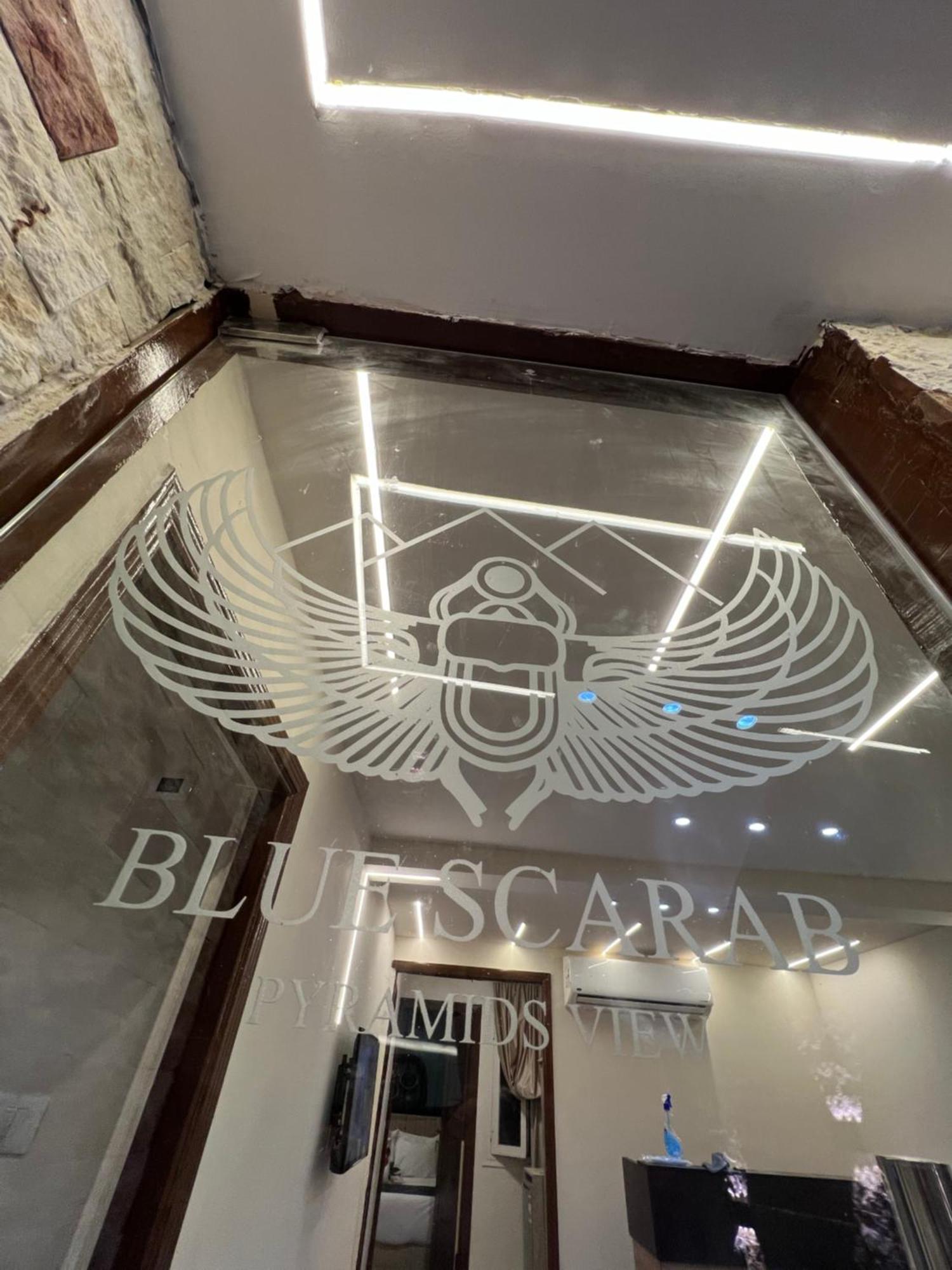 Blue Scarab Pyramids View Hotel Kairo Bagian luar foto